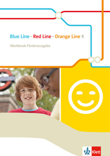 Blue Line - Red Line - Orange Line 5. Klasse. Workbook Förderausgabe
