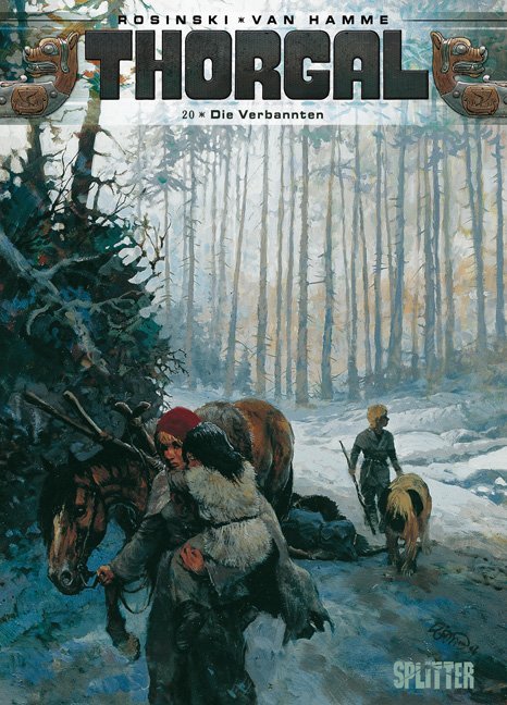 Splitter Thorgal 20. Die Verbannten, Comics + Manga Von Jean Van Hamme, Grzegorz Hamme - Bild 4