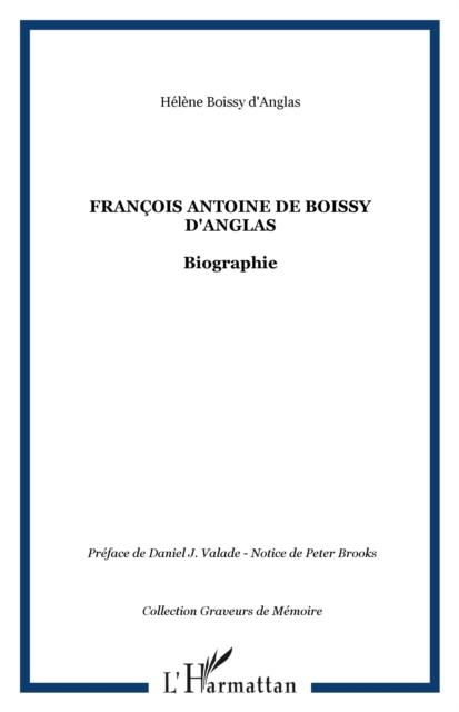 FRANCOIS ANTOINE DE BOISSY D'ANGLAS