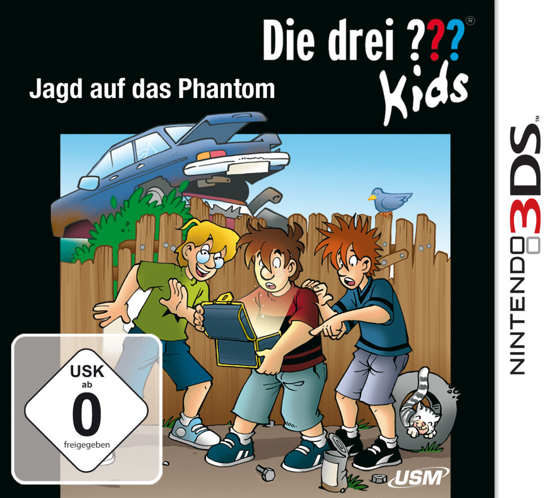 Die drei ??? Kids: Jagd nach dem Phantom - [Nintendo 3DS] USM 