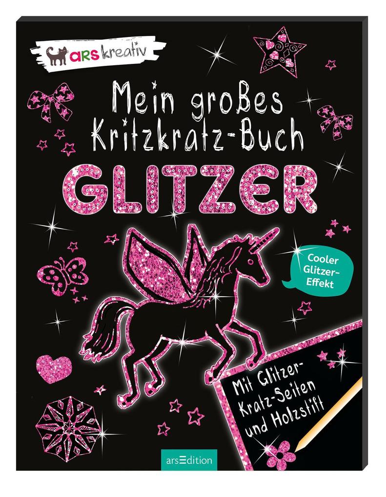 Ars Edition Gmbh Mein Großes Kritzkratz-Buch Glitzer - Bild 12