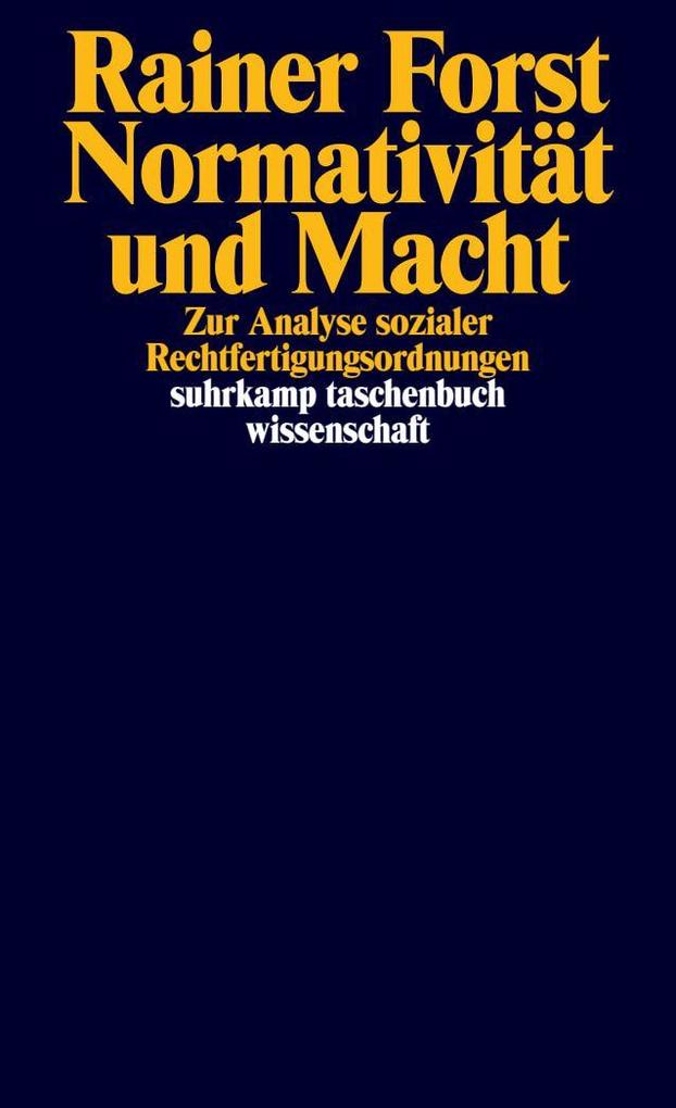 Suhrkamp Verlag Normativität Und Macht - Bild 5