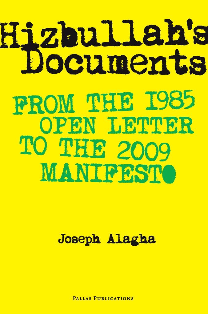 Hizbullah's Documents - Joseph Alagha
