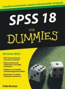 SPSS 18 für Dummies als eBook von Felix Brosius - Wiley-VCH