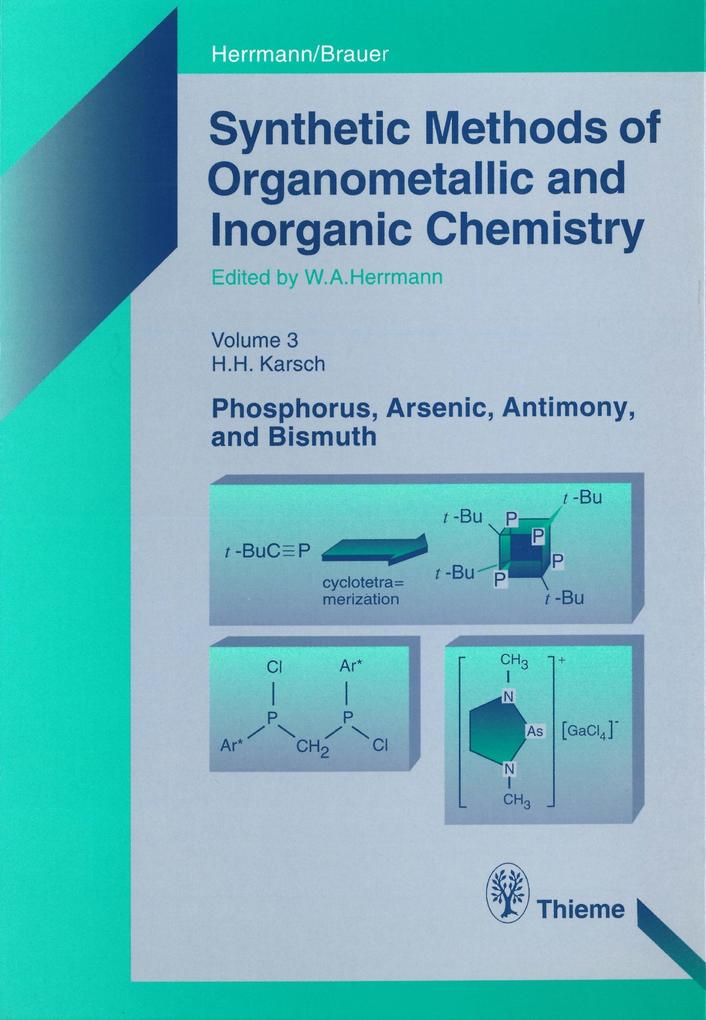 Synthetic Methods of Organometallic and Inorganic Chemistry Volume 3 1996