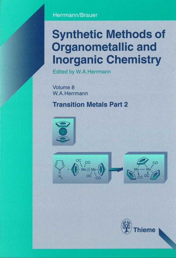 Synthetic Methods of Organometallic and Inorganic Chemistry Volume 8 1997