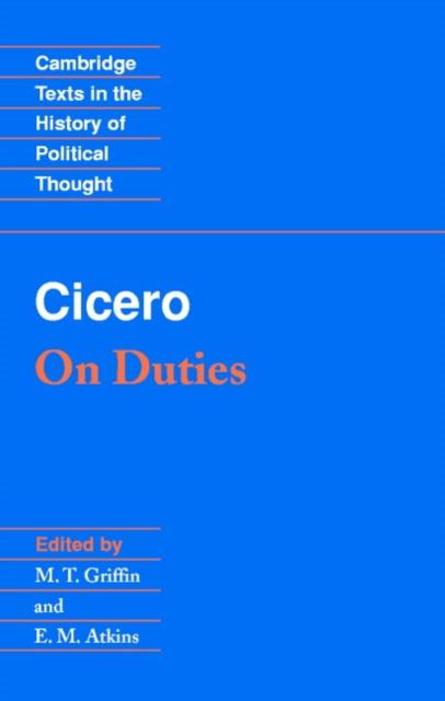 Cicero: On Duties - Marcus Tullius Cicero