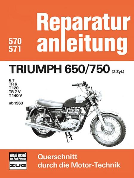 Triumph 650 750 2Zyl. (63>) Reparaturanleitung Bucheli 570+571 - Image 10