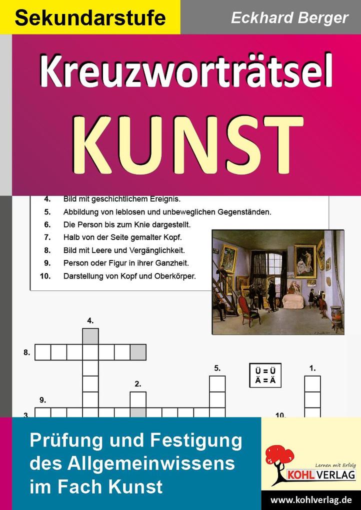 Kreuzworträtsel Kunst - Eckhard Berger