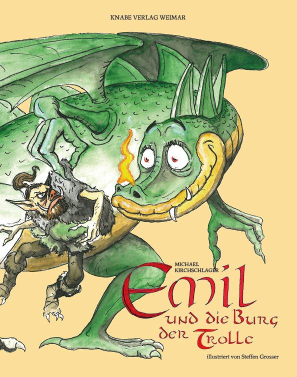 Knabe Emil Und Die Burg Der Trolle, Kinderbücher Von Michael Kirchschlager, Steffen Grosser - Bild 4