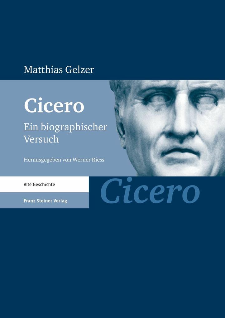 Cicero - Matthias Gelzer (?)