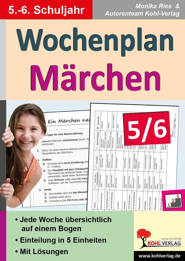 Wochenplan Märchen 5/6 Sabine Hauke - Bild 5