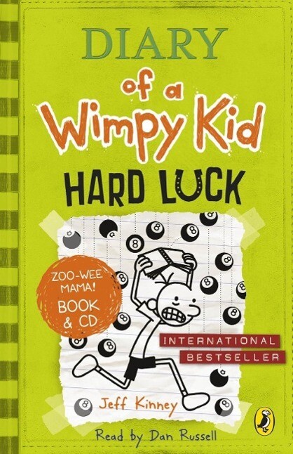 Diary of a Wimpy Kid 08. Hard Luck. Book + CD - Jeff Kinney