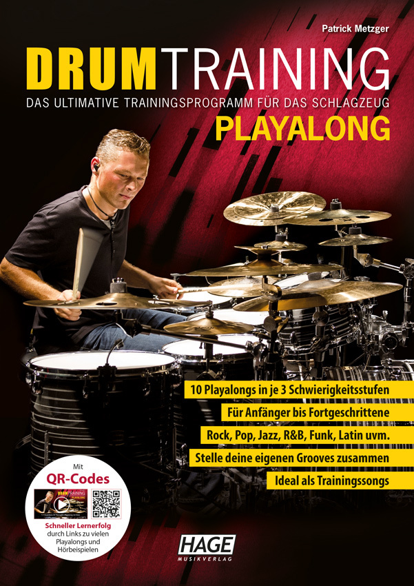 Hage Musikverlag Drum Training Playalong + Mp3-Cd - Bild 3