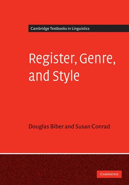Register Genre and Style - Douglas Biber