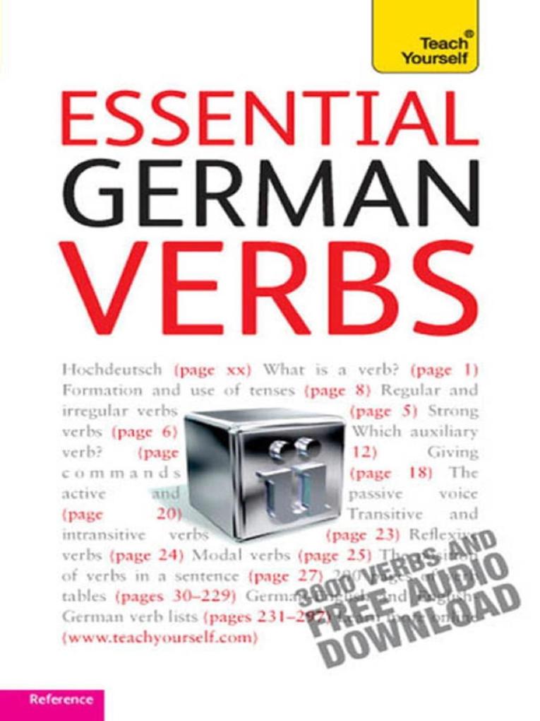 Essential German Verbs: Teach Yourself - Silvia Robertson/ Ian Roberts