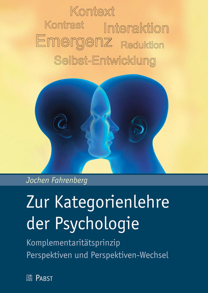 Zur Kategorienlehre der Psychologie - Jochen Fahrenberg