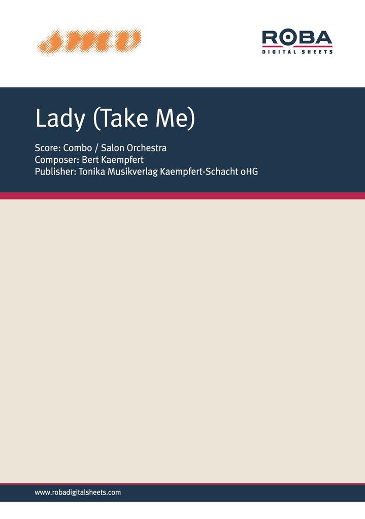 Lady (Take Me) - Joe Seneca/ Helmut Bruesewitz/ Ernst Bader/ Bert Kaempfert