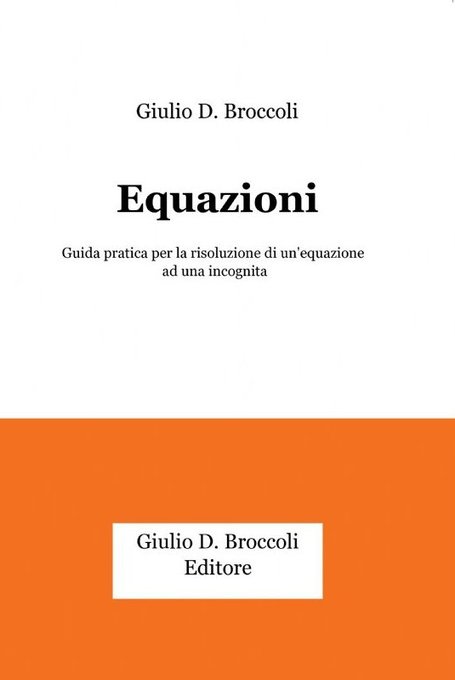 Equazioni als eBook von Giulio D. Broccoli - Giulio D. Broccoli