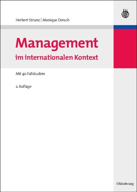 Management im internationalen Kontext - Herbert Strunz/ Monique Dorsch