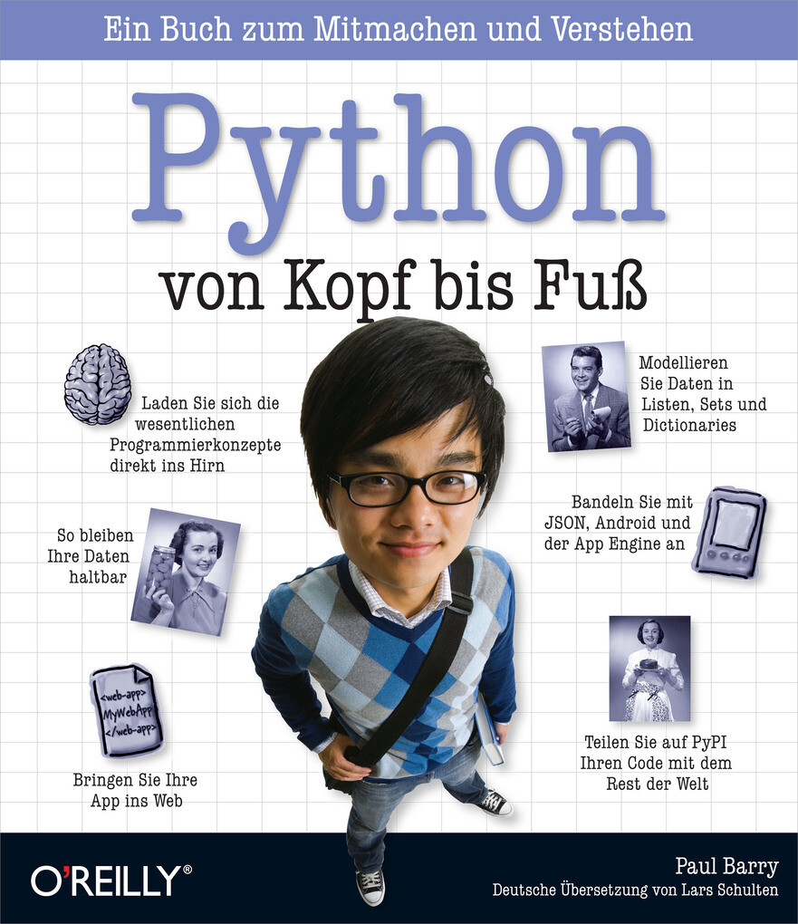 Python von Kopf bis Fuß als eBook von Paul Barry - O´Reilly Media