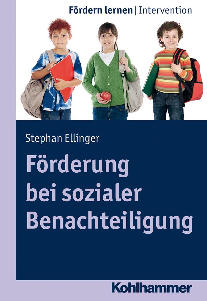 Förderung bei sozialer Benachteiligung - Stephan Ellinger