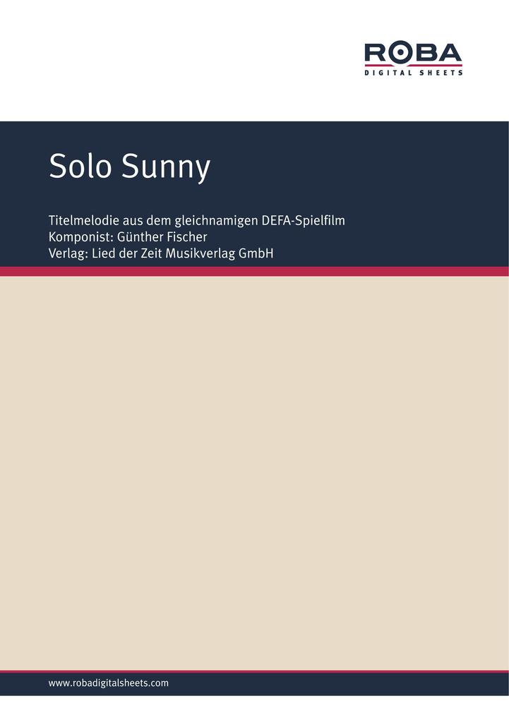 Solo Sunny - Wolfgang Kohlhaase