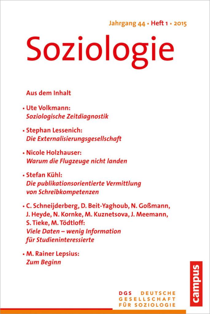 Soziologie 1.2015