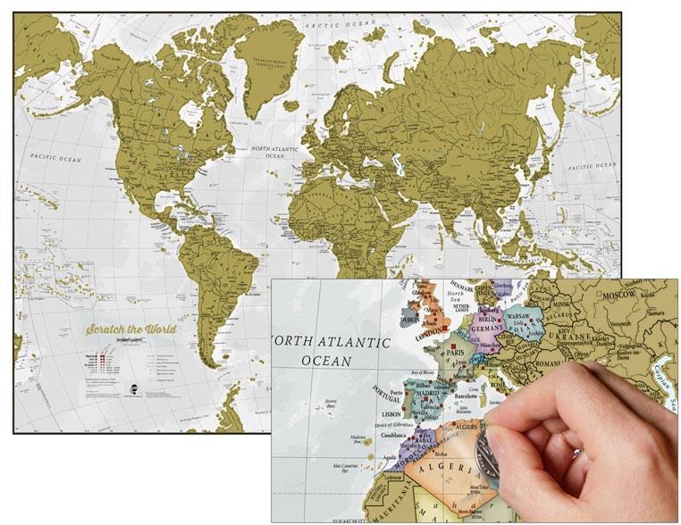 Maps International , Landkarte, Scratch The World - Image 3