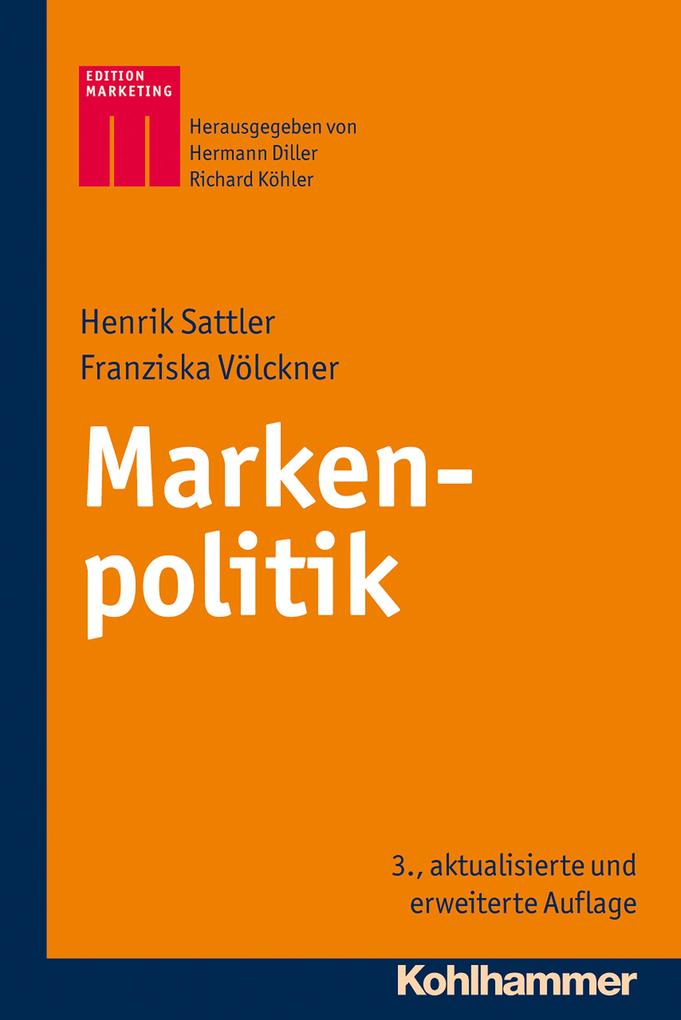 Markenpolitik - Franziska Völckner/ Henrik Sattler