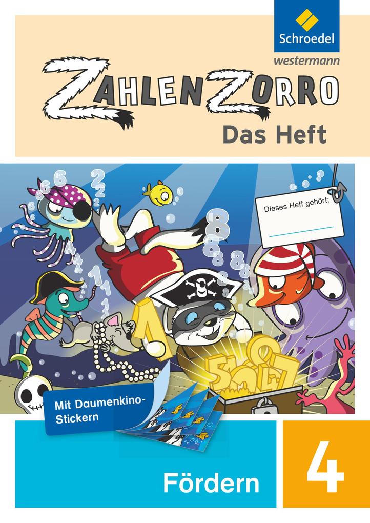 Zahlenzorro - Das Heft. Förderheft 4 Katrin Klöckner - Bild 5
