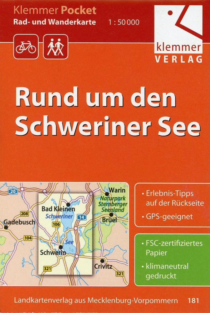 Rund um den Schweriner See 1 : 50 000 - Christian Kuhlmann/ Thomas Wachter/ Heidi Goerlt