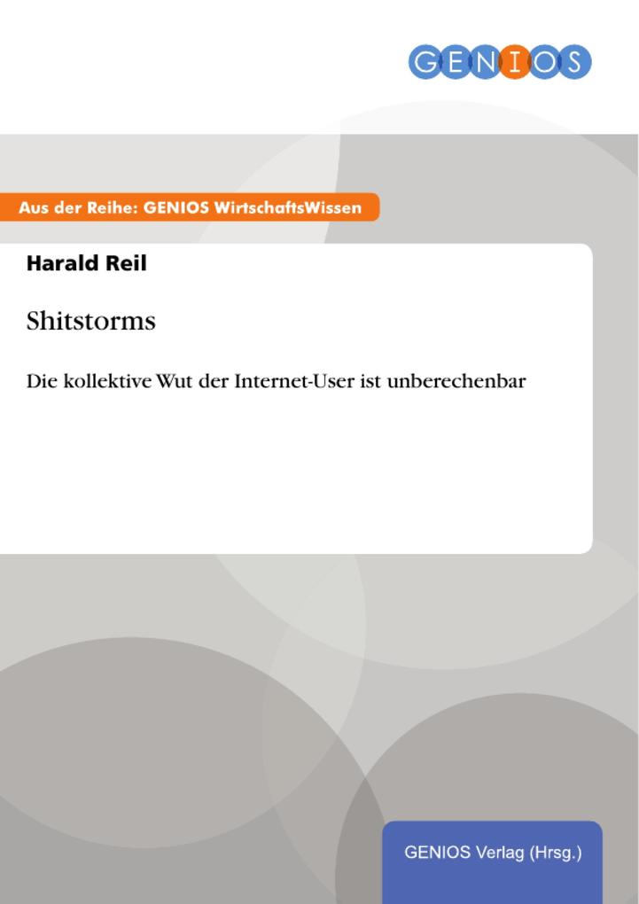 Shitstorms - Harald Reil