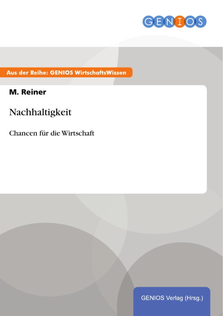 Nachhaltigkeit - M. Reiner