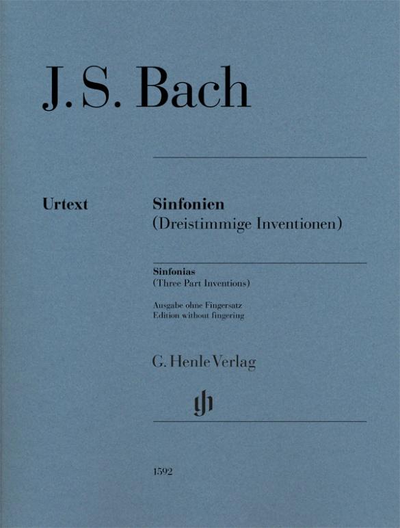 Sinfonien (Dreistimmige Inventionen) für Klavier zu zwei Händen