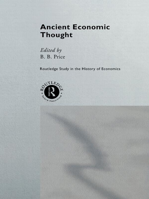 Ancient Economic Thought - Betsy Price