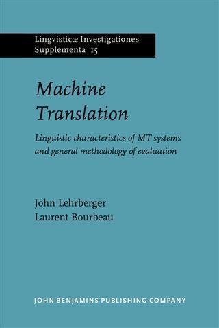 Machine Translation - John Lehrberger