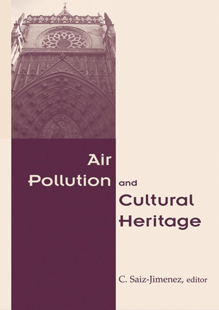 Air Pollution and Cultural Heritage