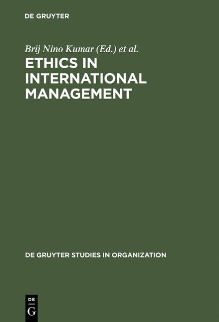 Ethics in International Management als eBook von - Gruyter, Walter de GmbH
