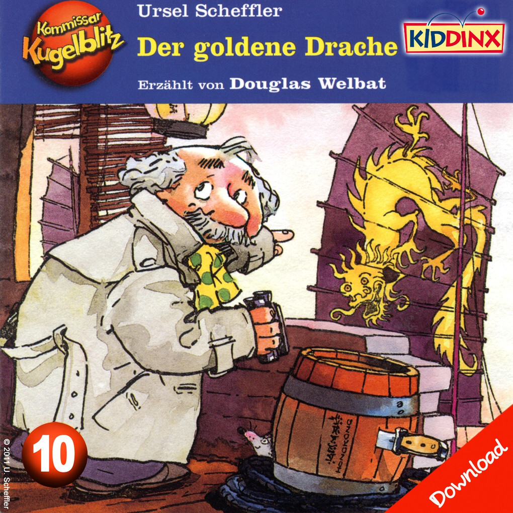 Kommissar Kugelblitz - Der goldene Drache - Ursel Scheffler