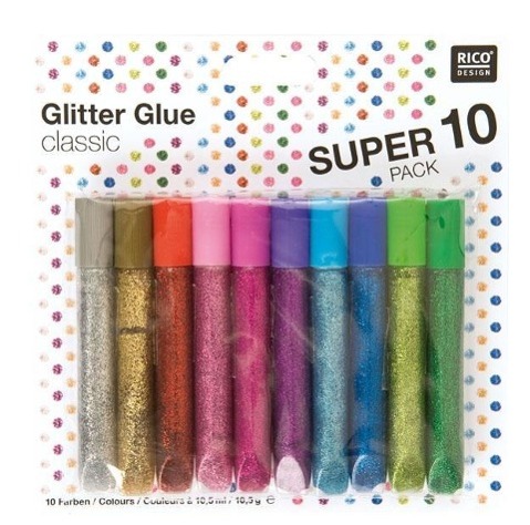 GLITTER GLUE CLASSIC 10 TUBEN | Deutsch | 2015 | Rico Design GmbH & Co.KG - Image 5