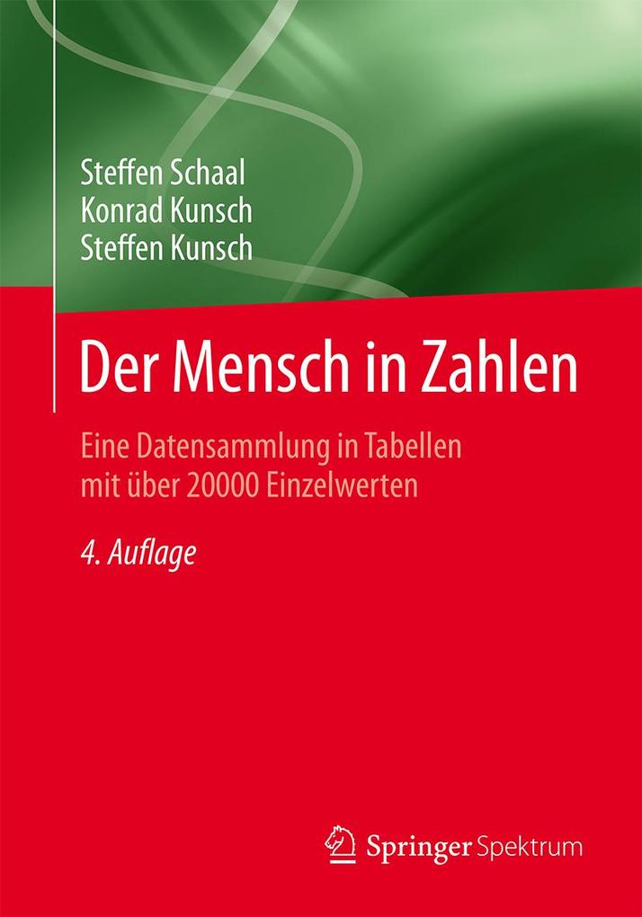 Der Mensch in Zahlen - Steffen Schaal/ Steffen Kunsch