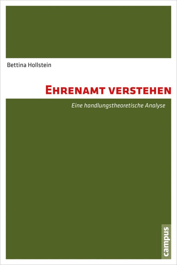 Ehrenamt verstehen - Bettina Hollstein