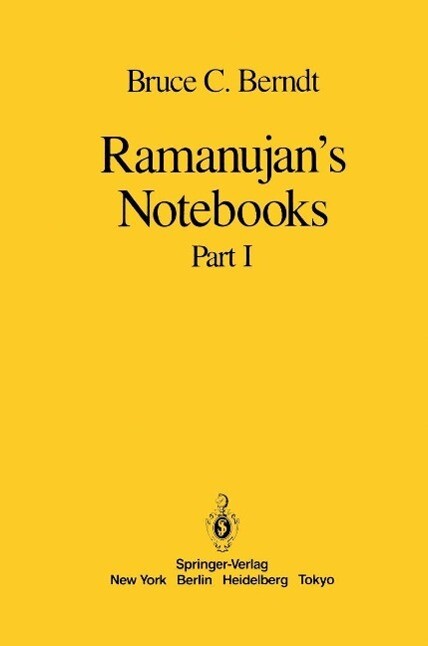 Ramanujan's Notebooks - Bruce C. Berndt