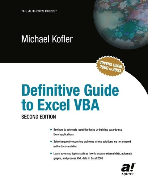 Definitive Guide to Excel VBA - Michael Kofler