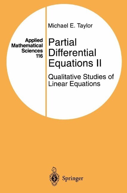 Partial Differential Equations II - Michael Taylor