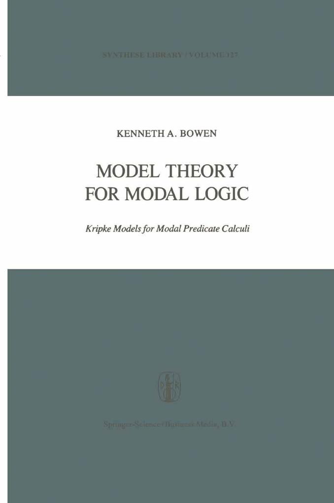Model Theory for Modal Logic - K. A. Bowen