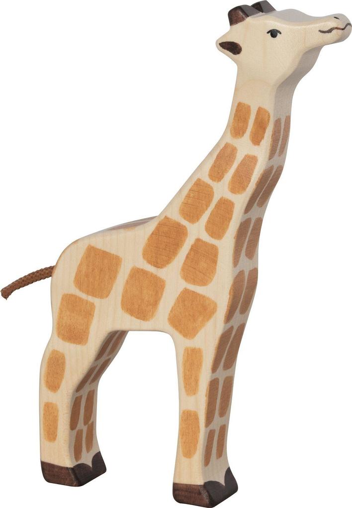 HOLZTIGER Giraffe aus Holz - Kopf hoch - Bild 9