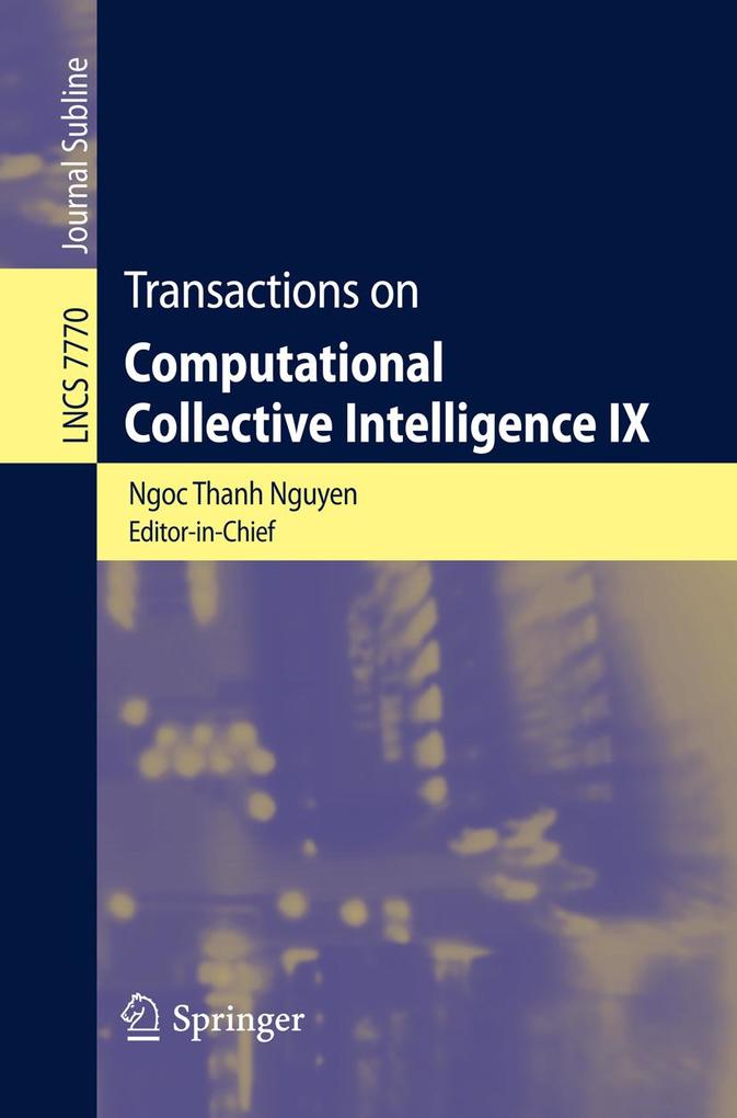 Transactions on Computational Collective Intelligence IX