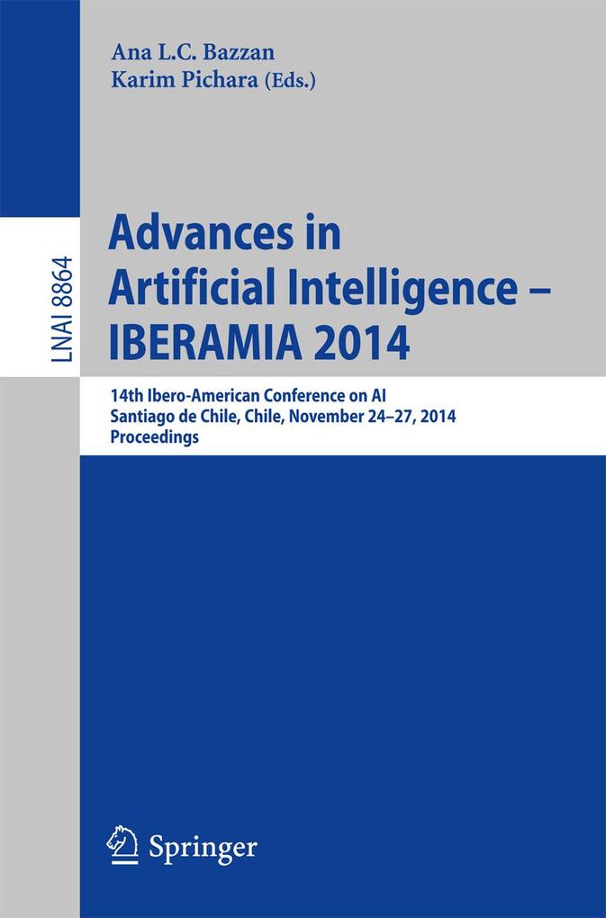 Advances in Artificial Intelligence -- IBERAMIA 2014